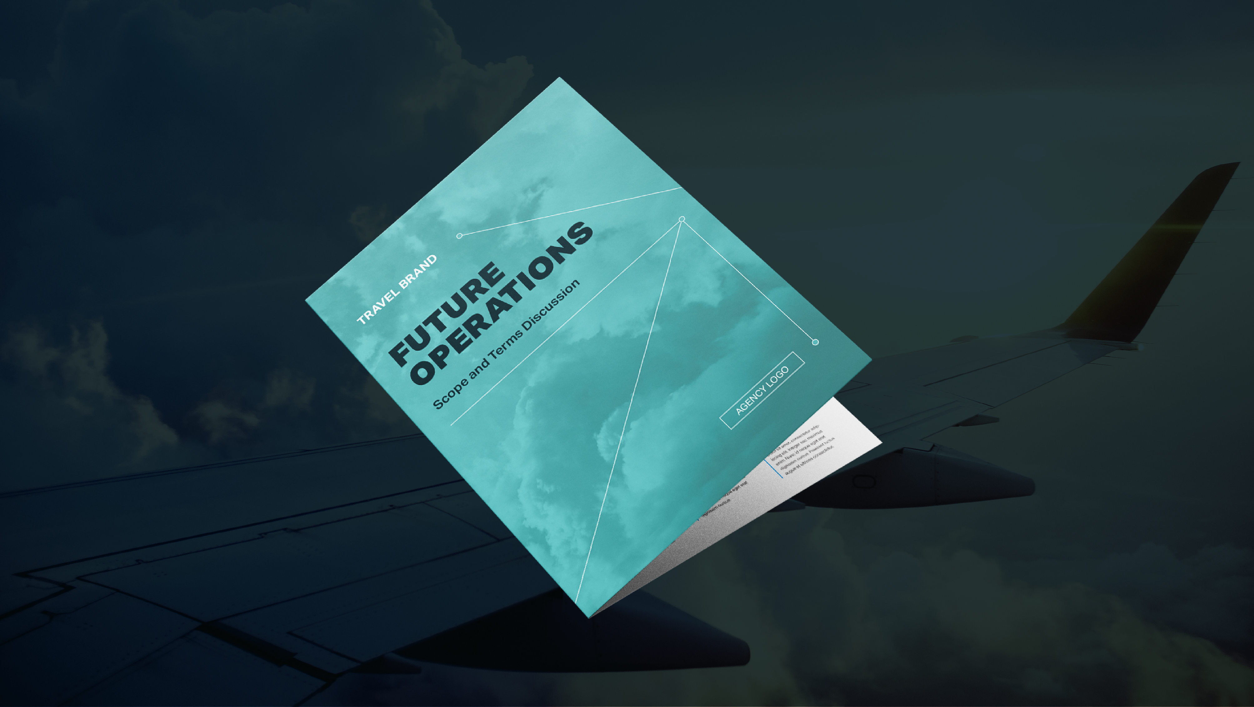 Featured Image of a Travel Proposal Bi-Fold Brochure